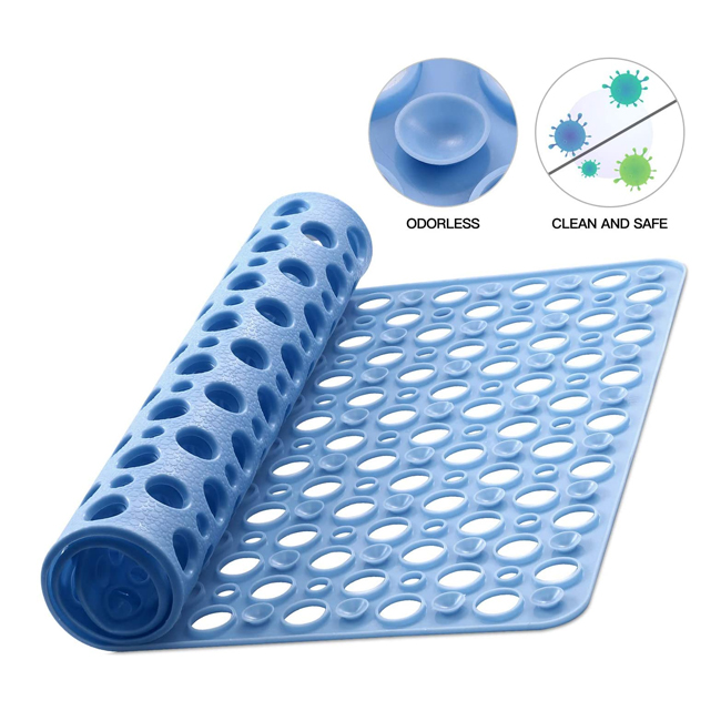 Eco-friendly TPE Rubber Bath Floor Anti-slip Mat 